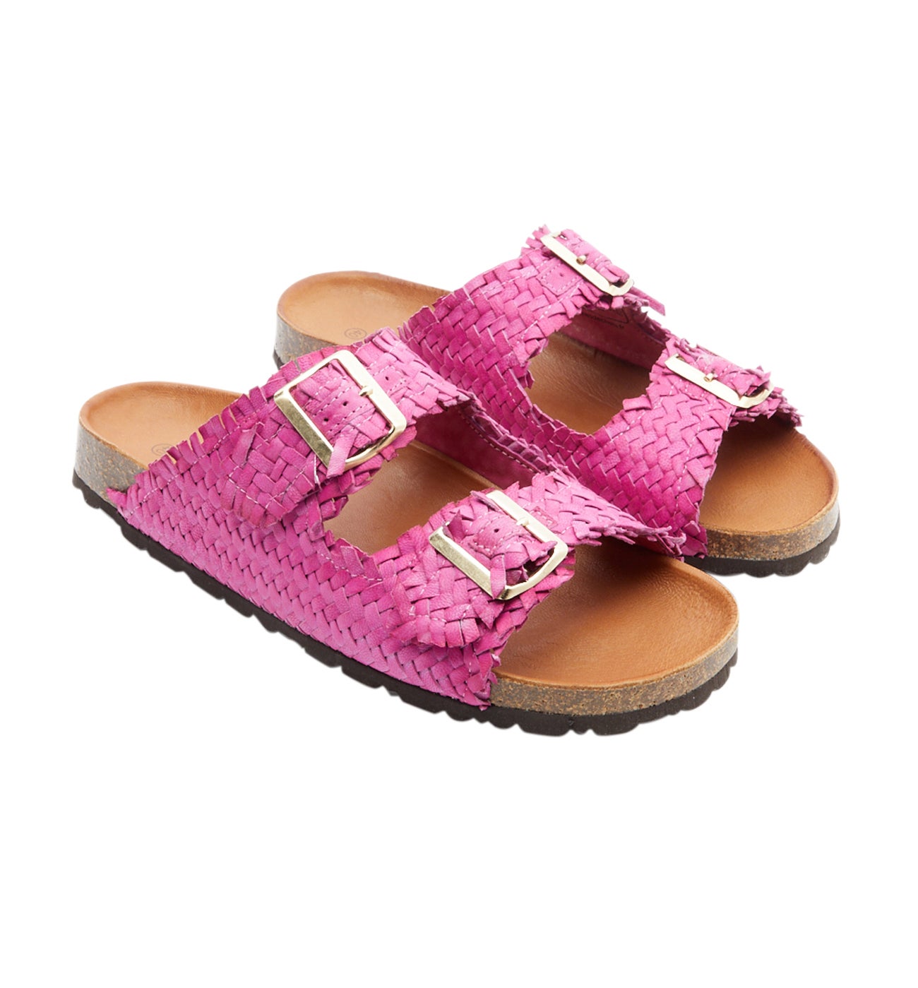 Leather sandals - Pink
