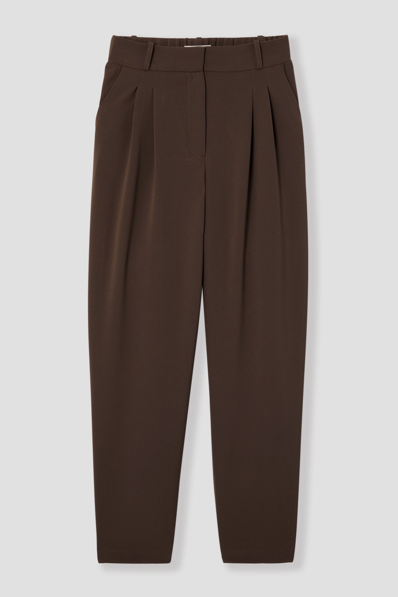 Pleat trousers - Grey print