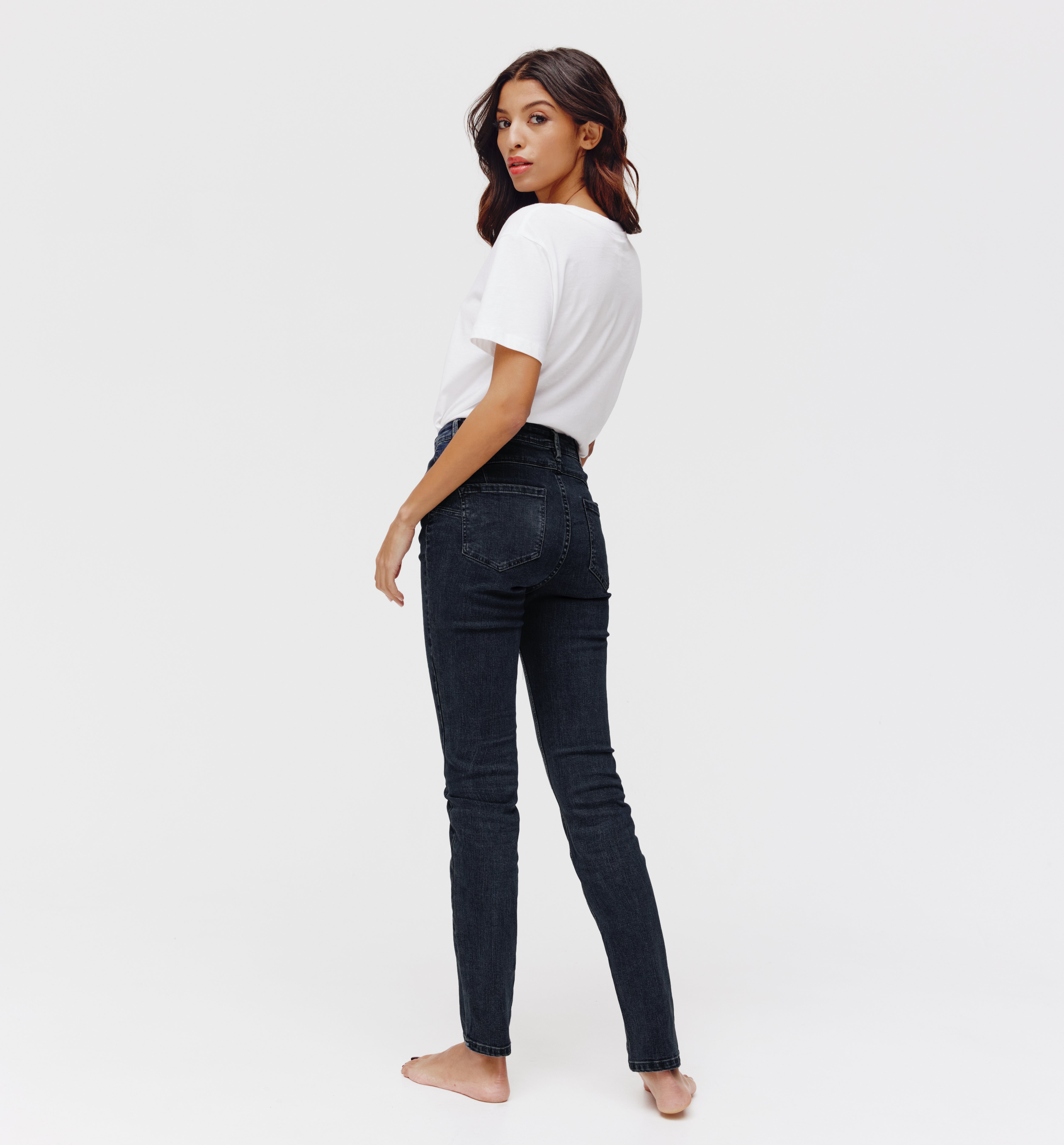 ERNEST push-up skinny jeans - Denim
