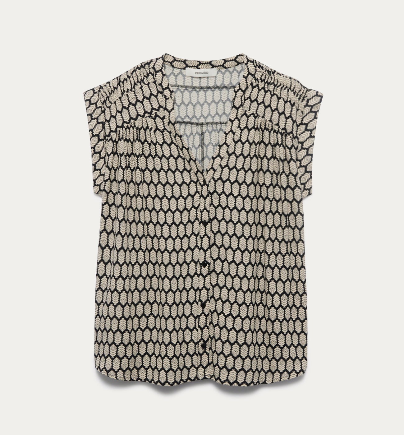 Plain shirt - Black print