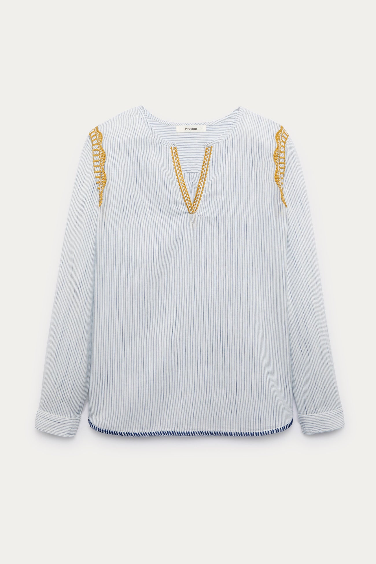 Striped tunic - Navy blue stripes