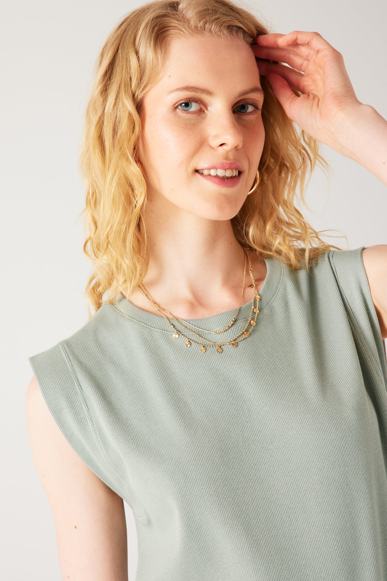 Sleeveless t-shirt - Black