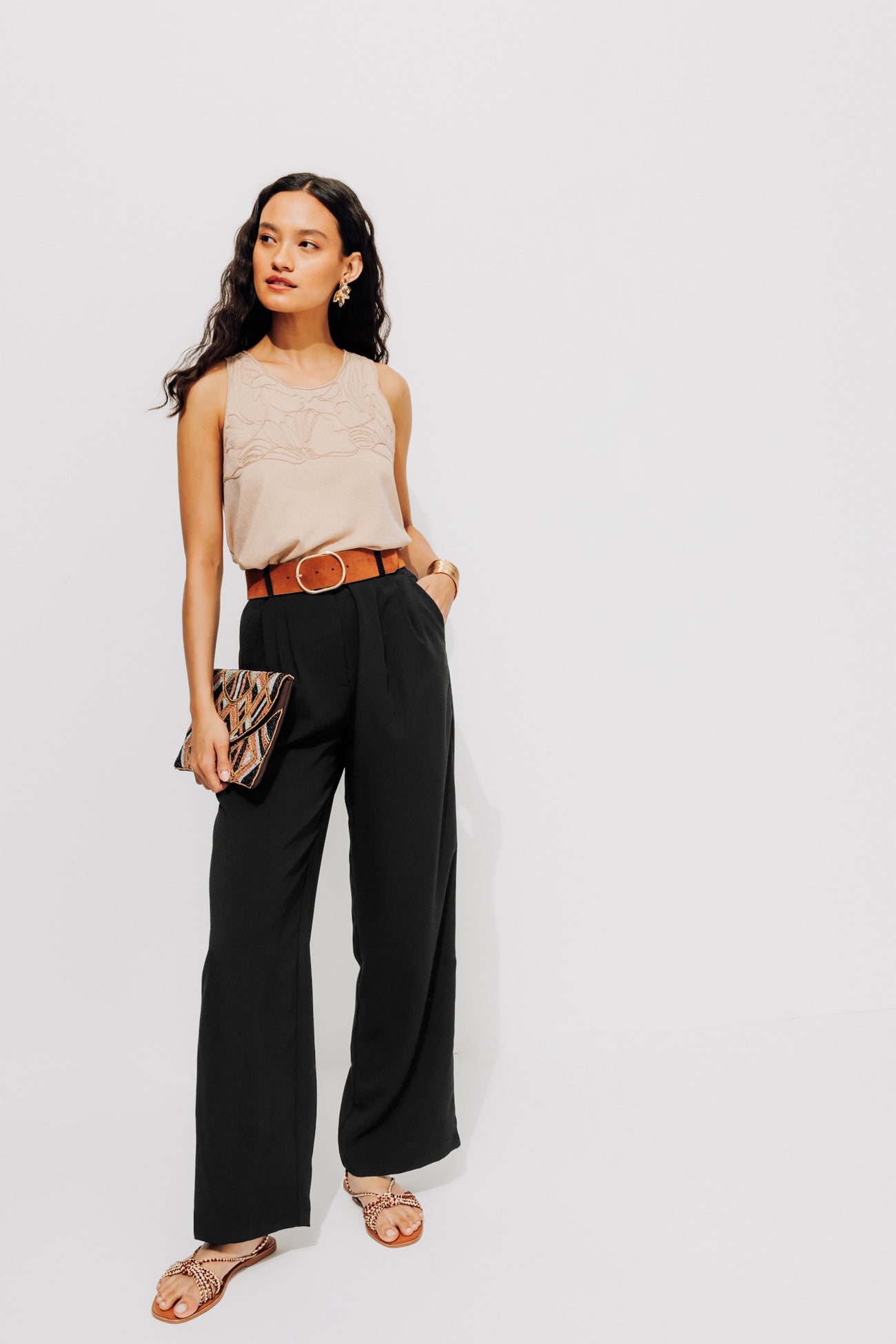 Suit trousers - Black