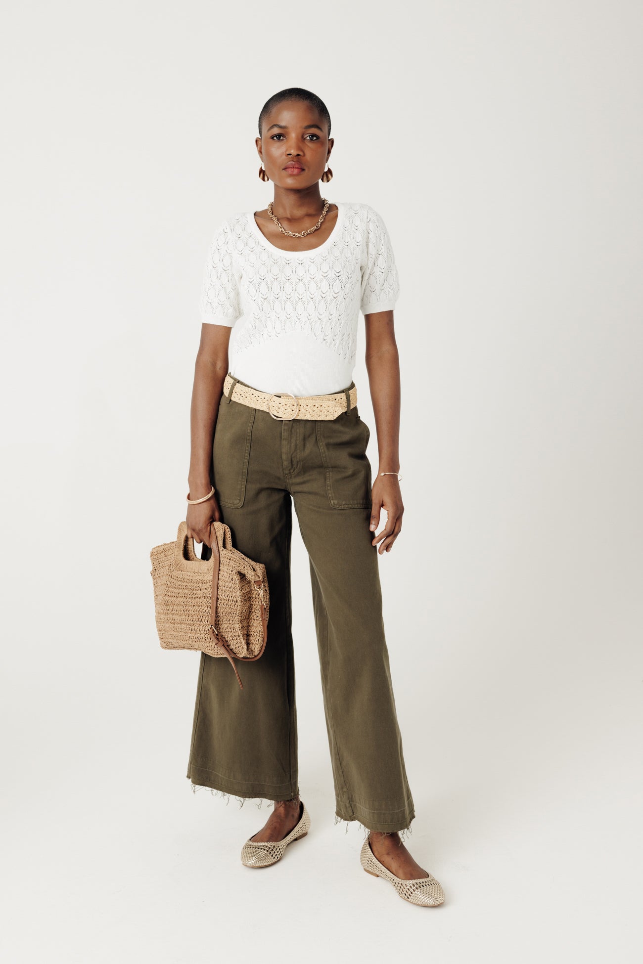 Eco-responsible jumper - Ecru