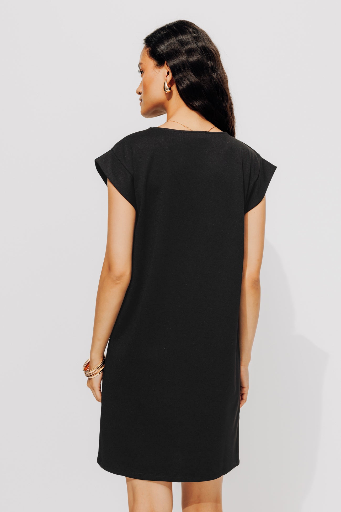 Sleeveless dress - Black
