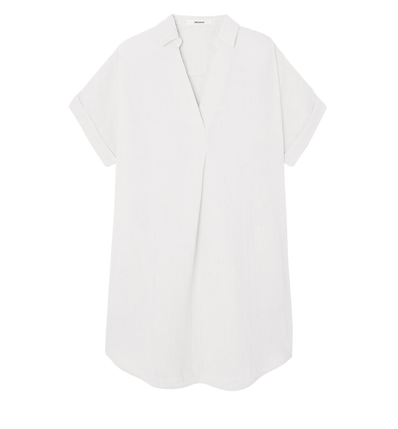 Short plain dress - Raspberry red