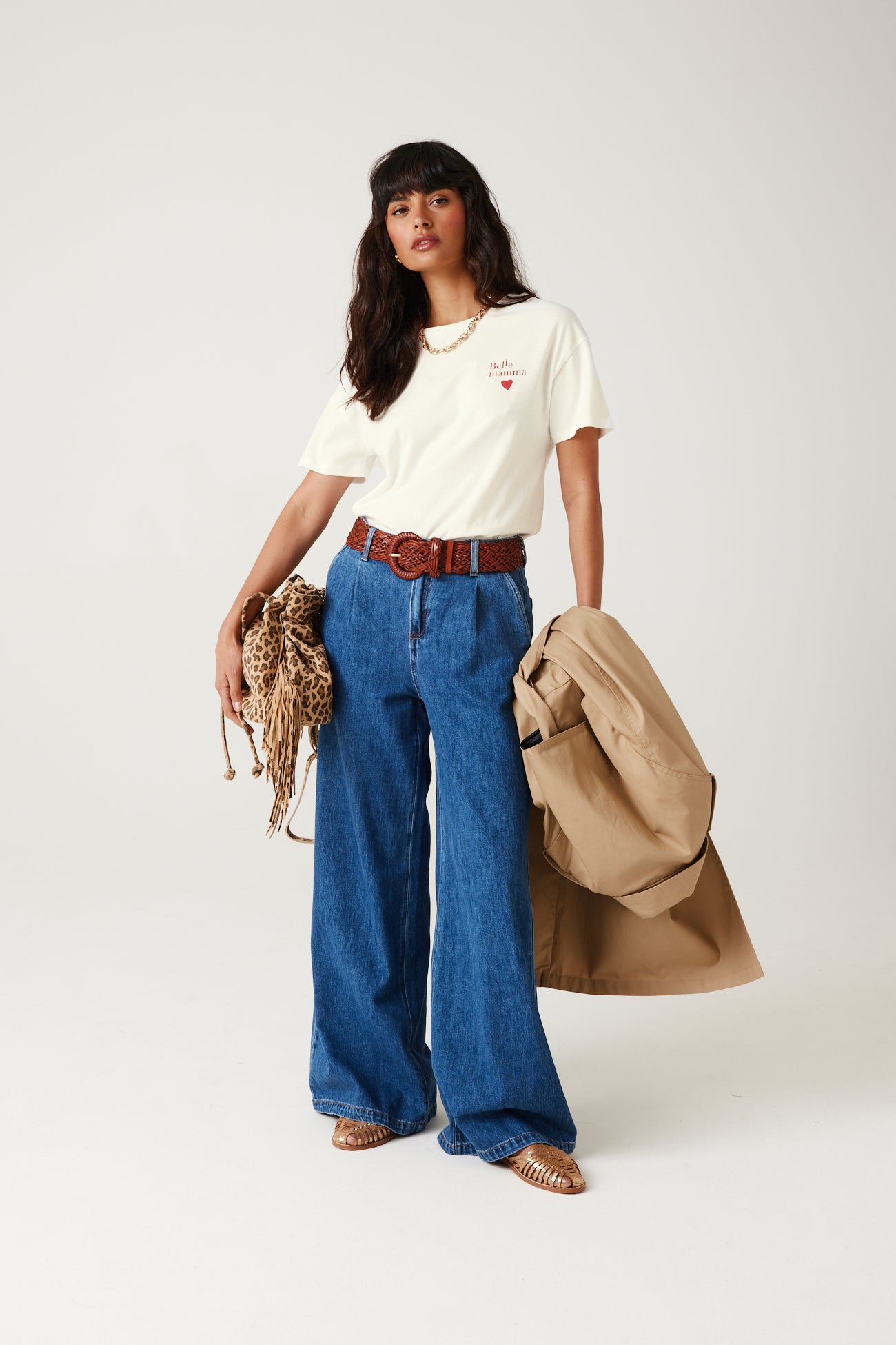 Mother's Day t-shirt - Ecru print