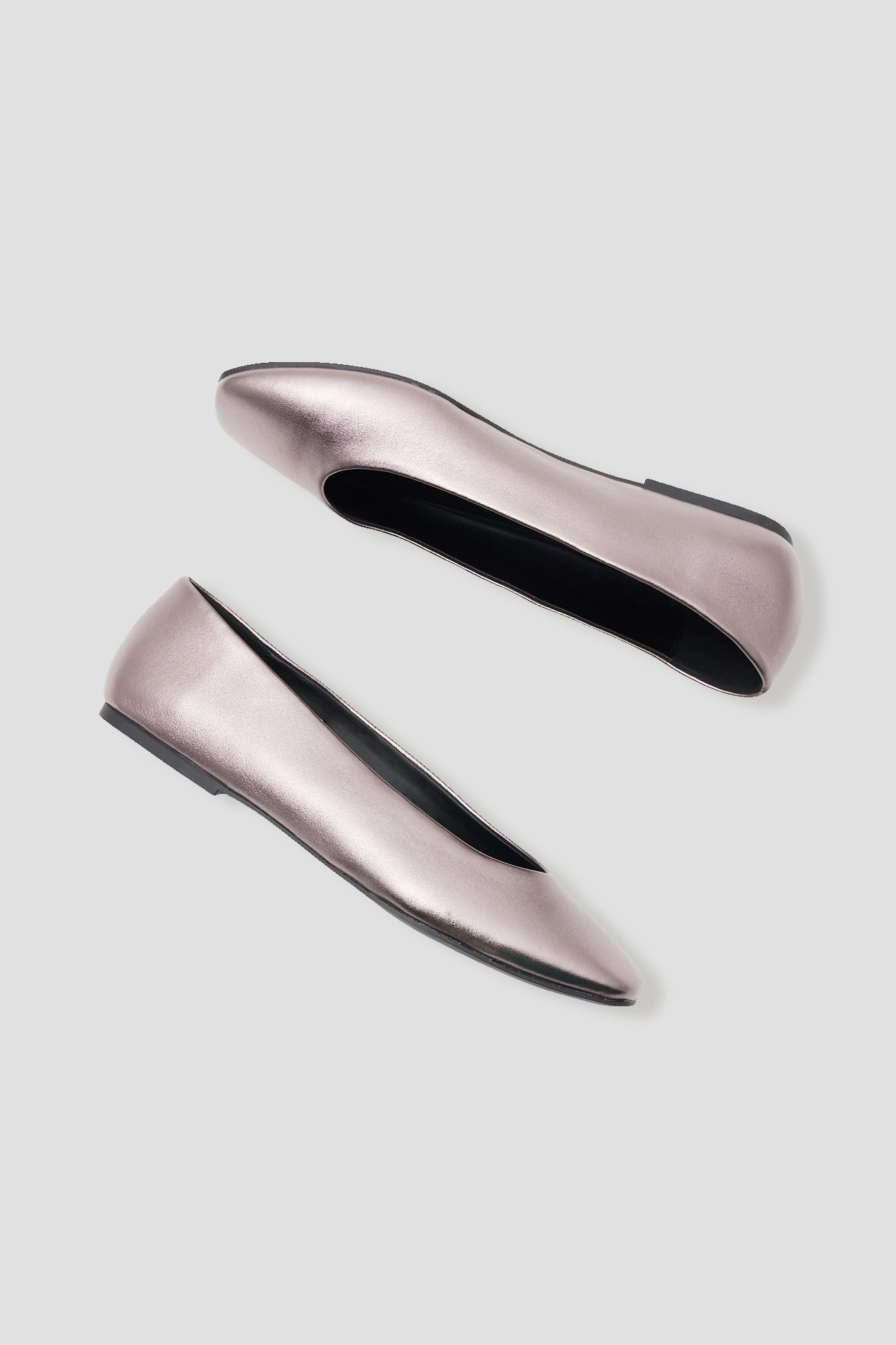 Glitzy ballerinas - Silver