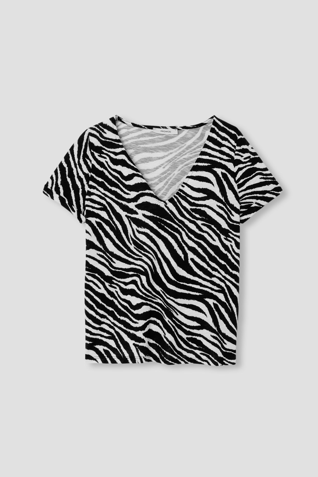 Zebra print t-shirt - Multicolour print