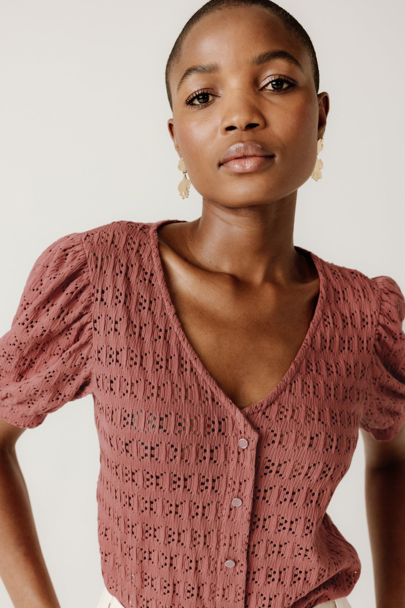 Openwork top - Black