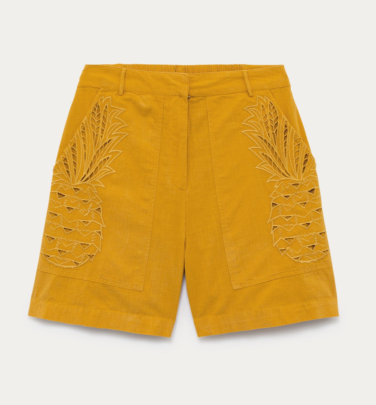 Pineapple shorts - Ecru