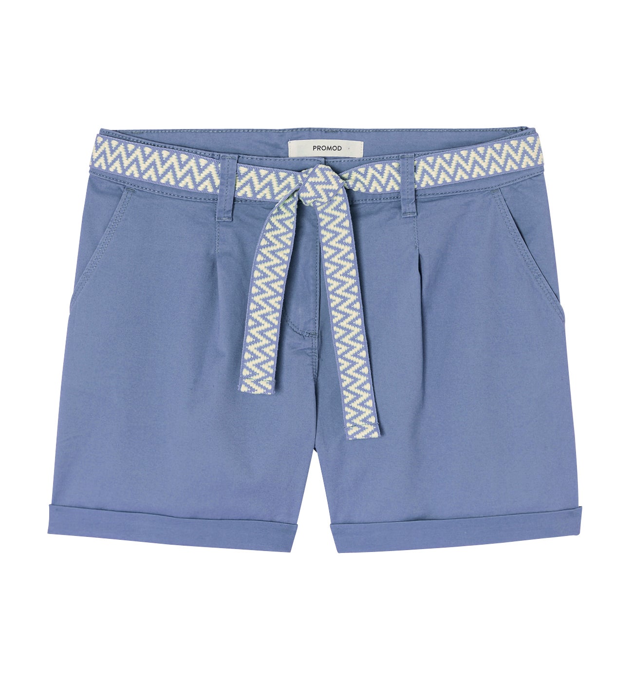 Pleat shorts belt - Lilac