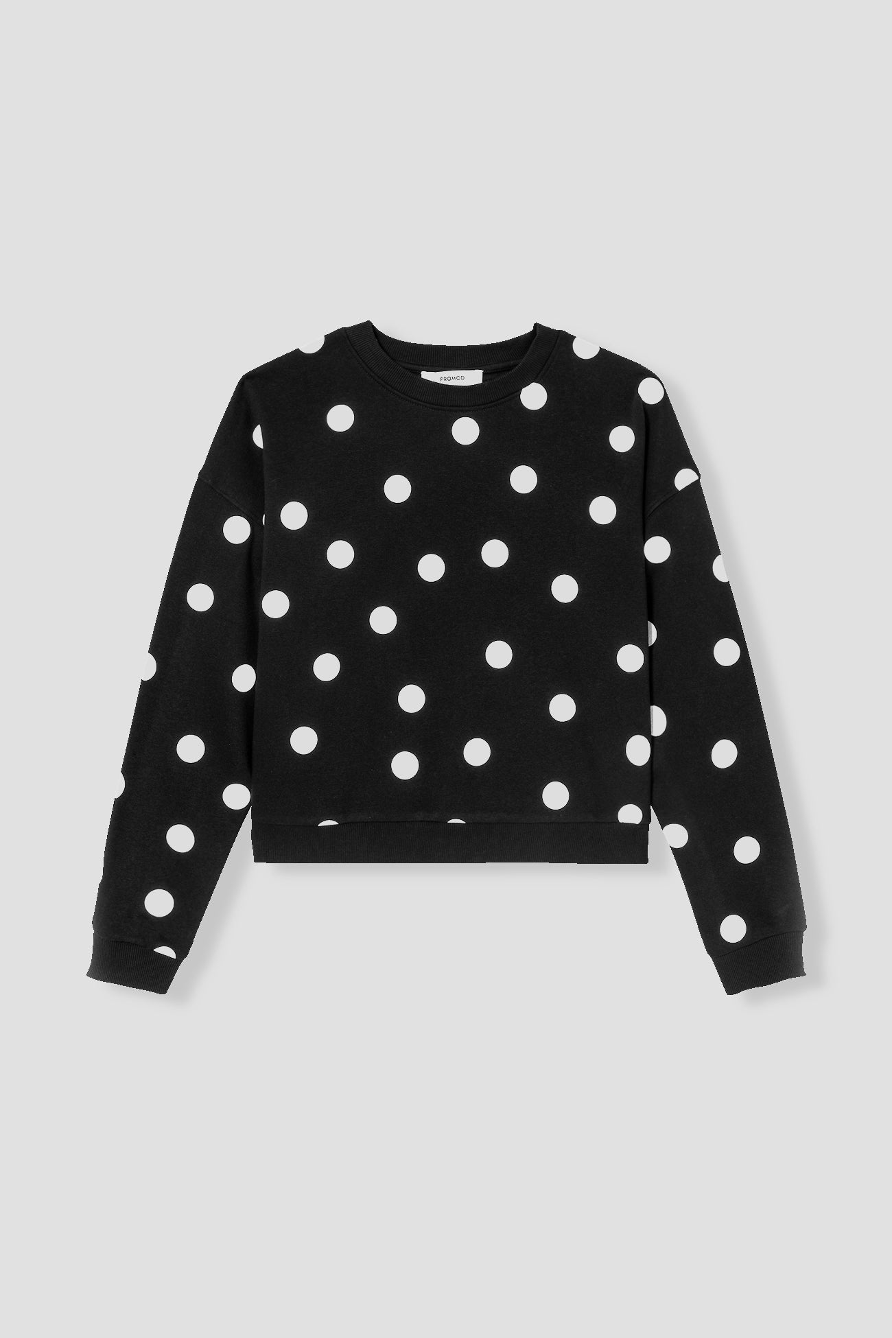 Patterned sweatshirt - Black stripes
