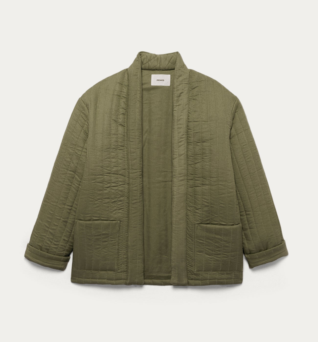 Padded fashion jacket - Blue print