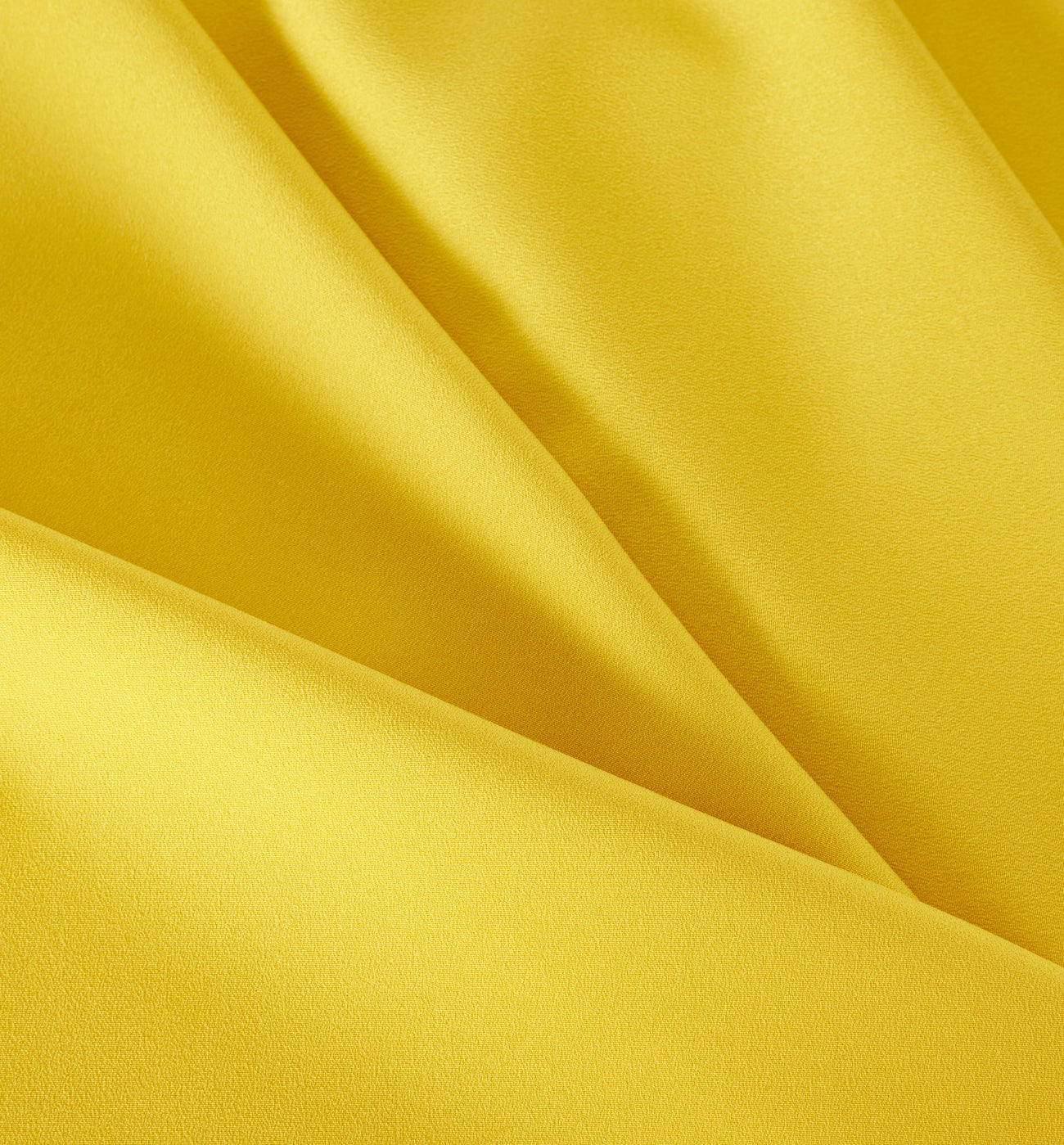 Polyester voile fabric cut - Ochre