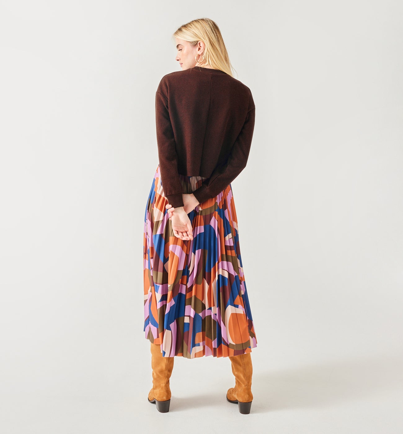 Short sweatshirt - Violet