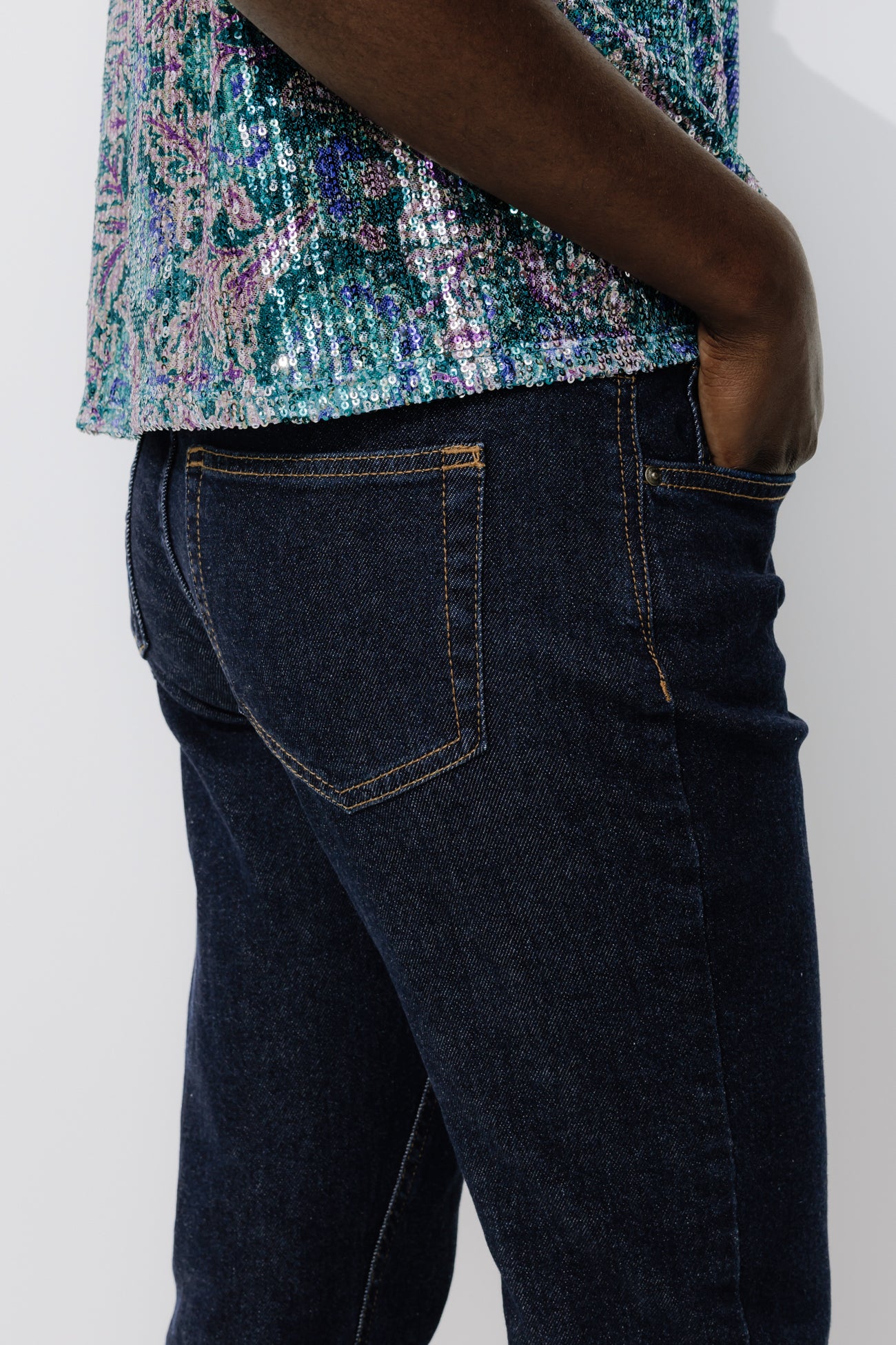 LUCIEN girlfriend jeans - Denim