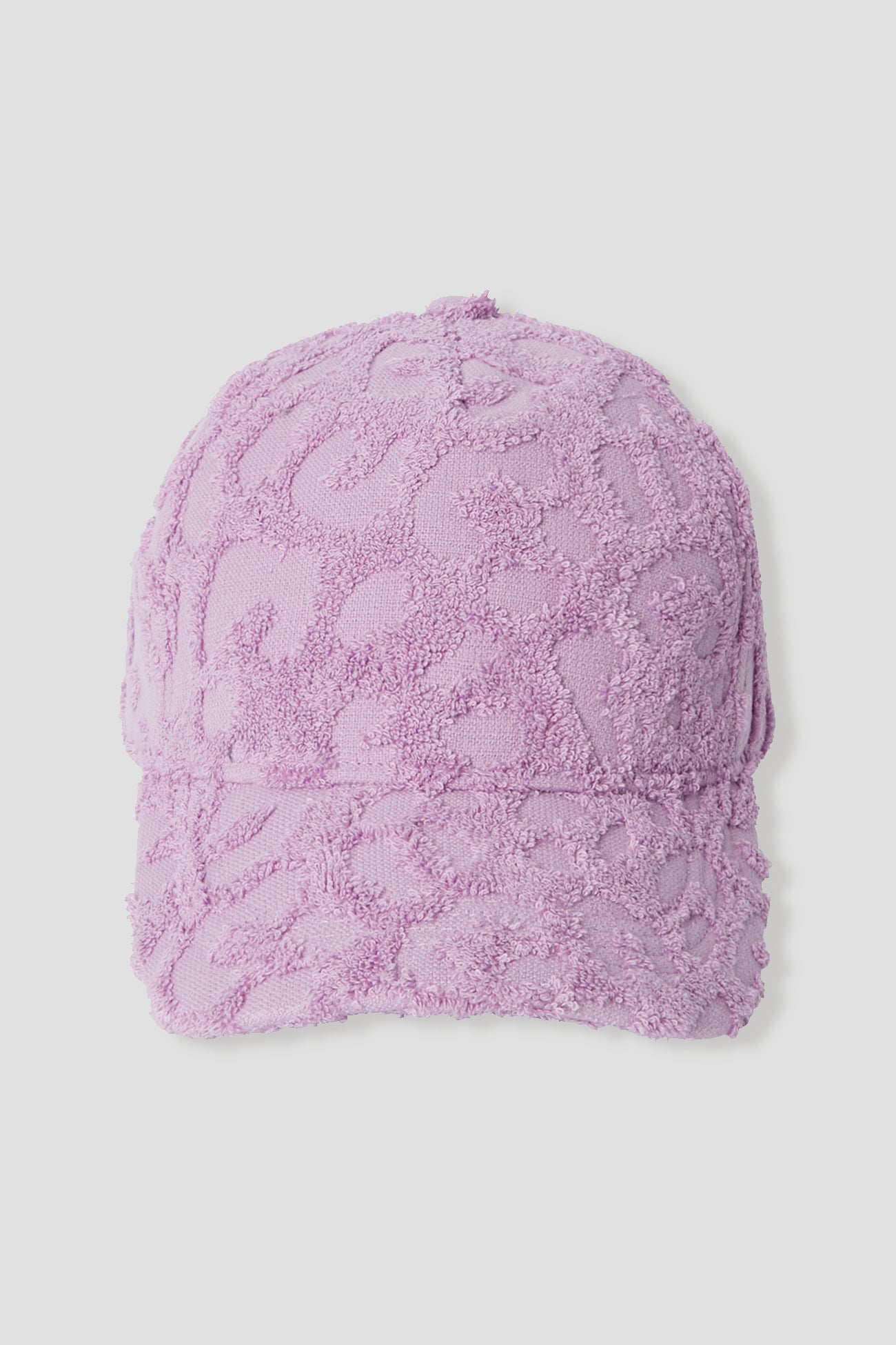 Towelling baseball cap - Light violet