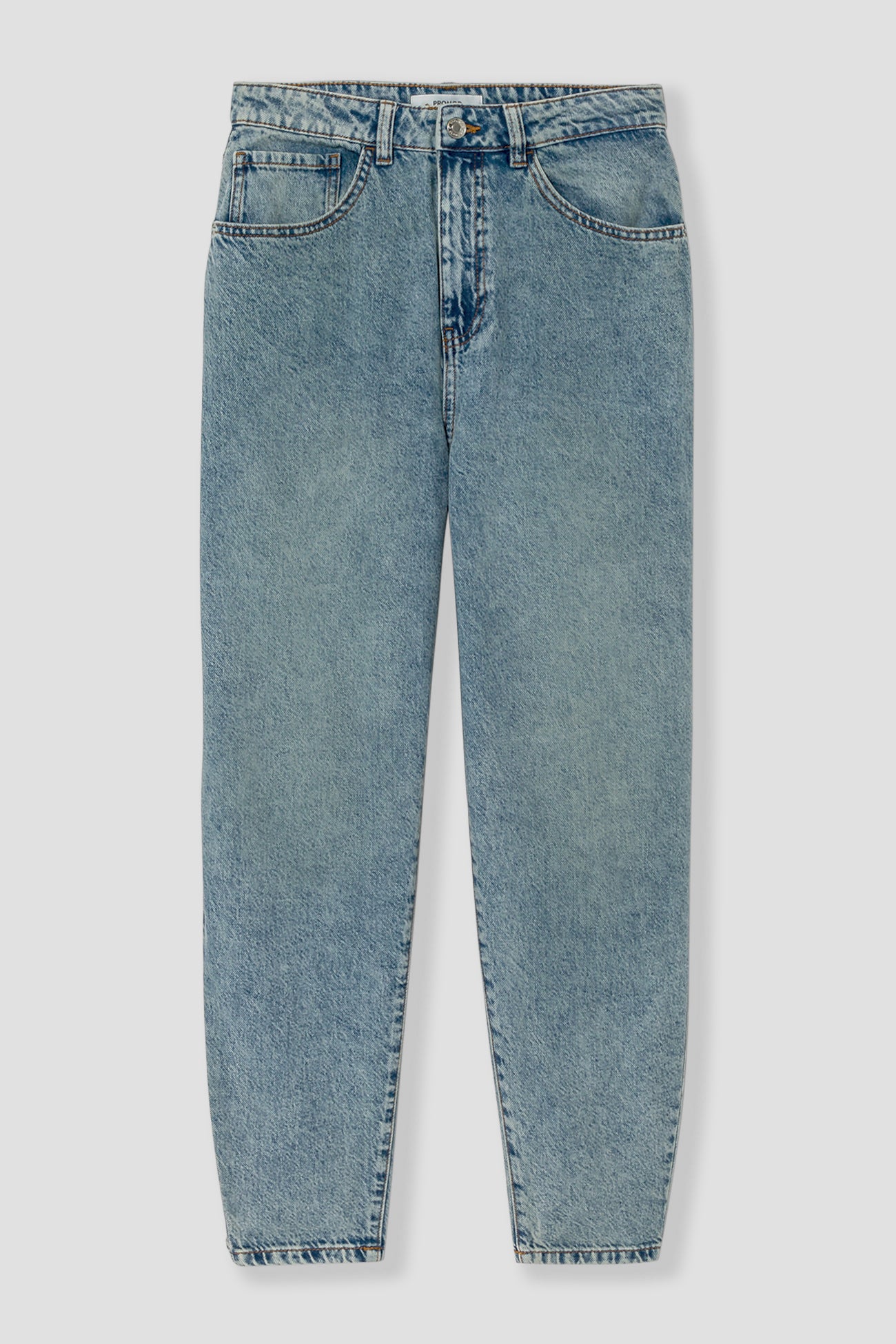 High-waist balloon jeans - Black