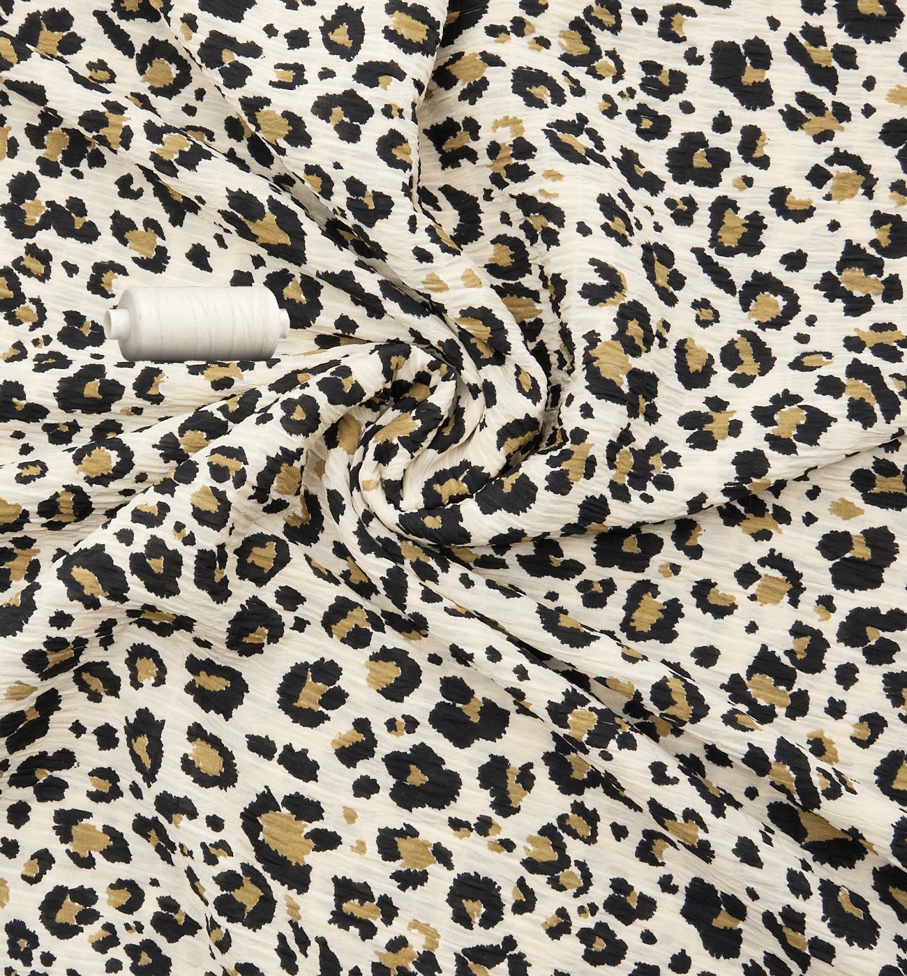 Pattern leopard 3m fabric cut - Ecru prints