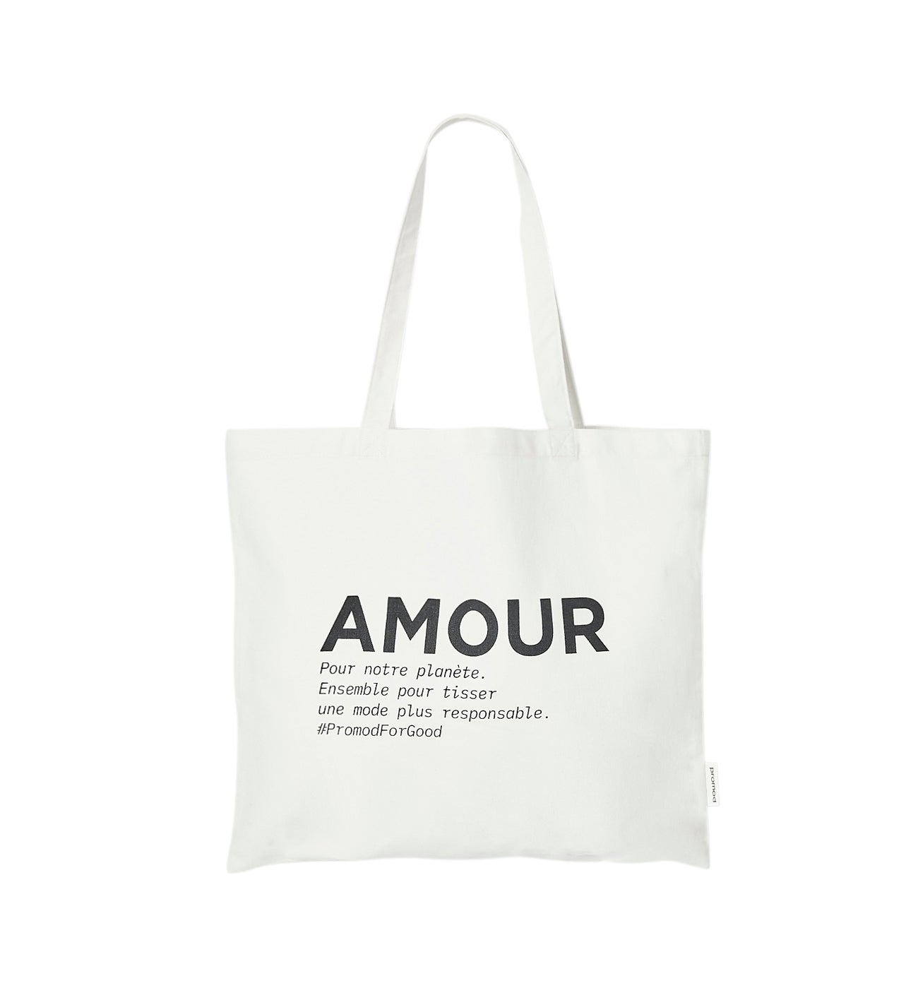 AMOUR Tote bag - Ecru