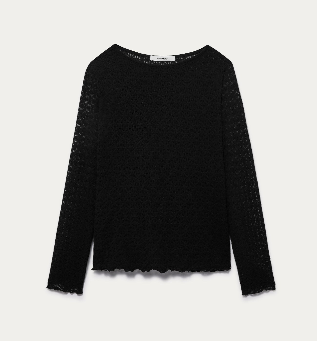 Lacy top - Black