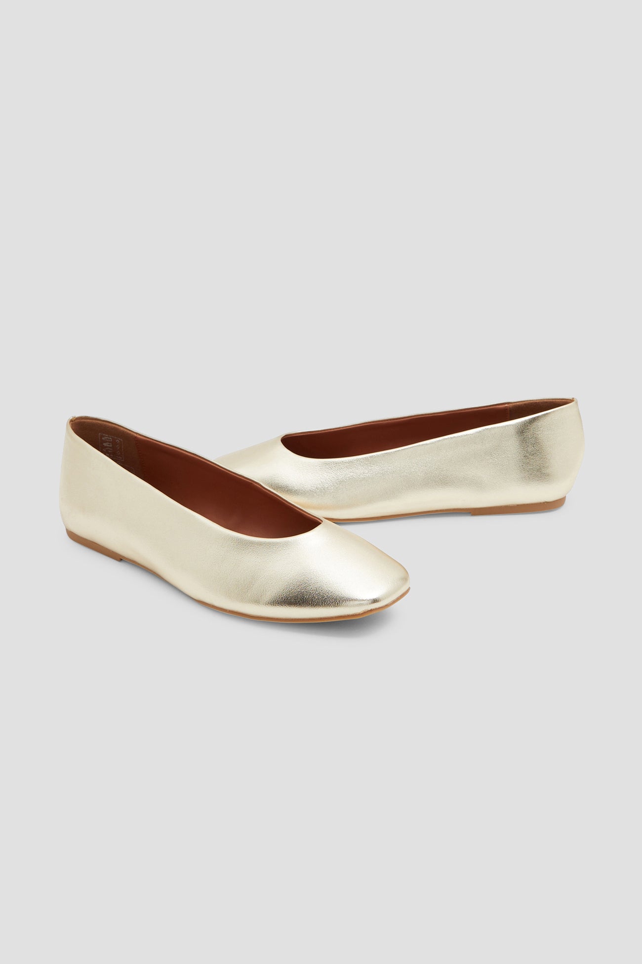 Glitzy ballerinas - Gold