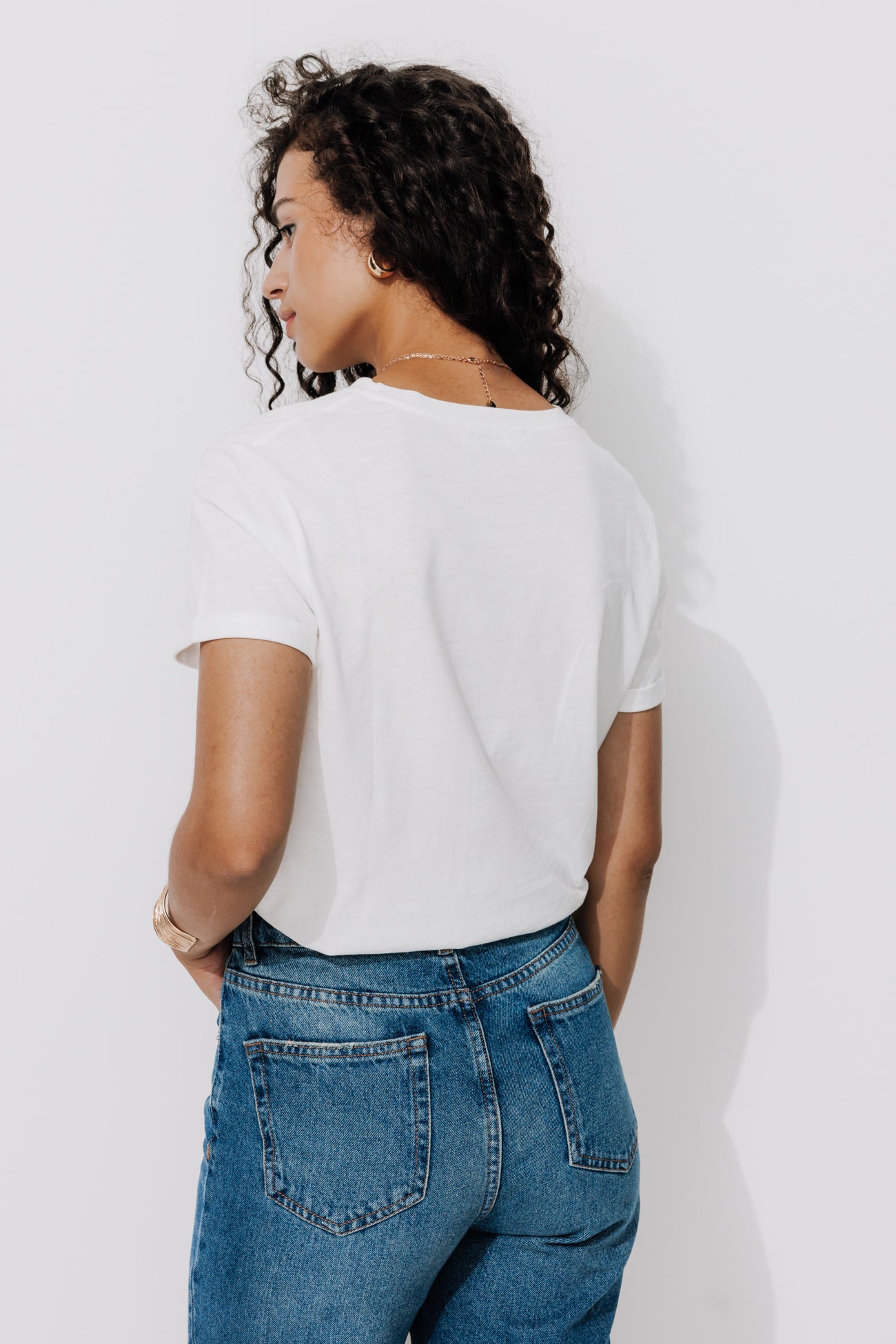 Ecodesign t-shirt - Ecru print