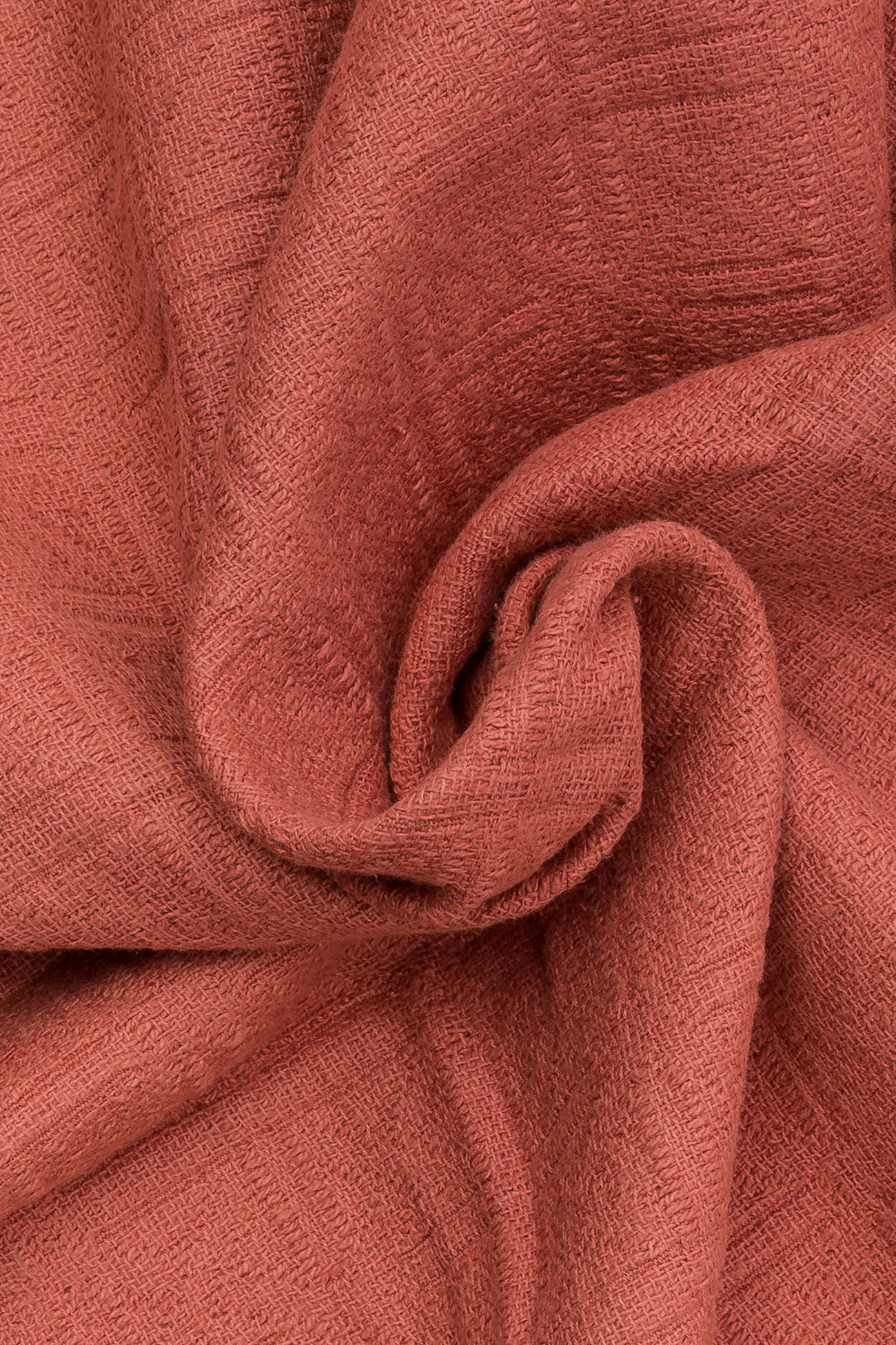 Cotton jacquard 2m fabric cut - Old pink