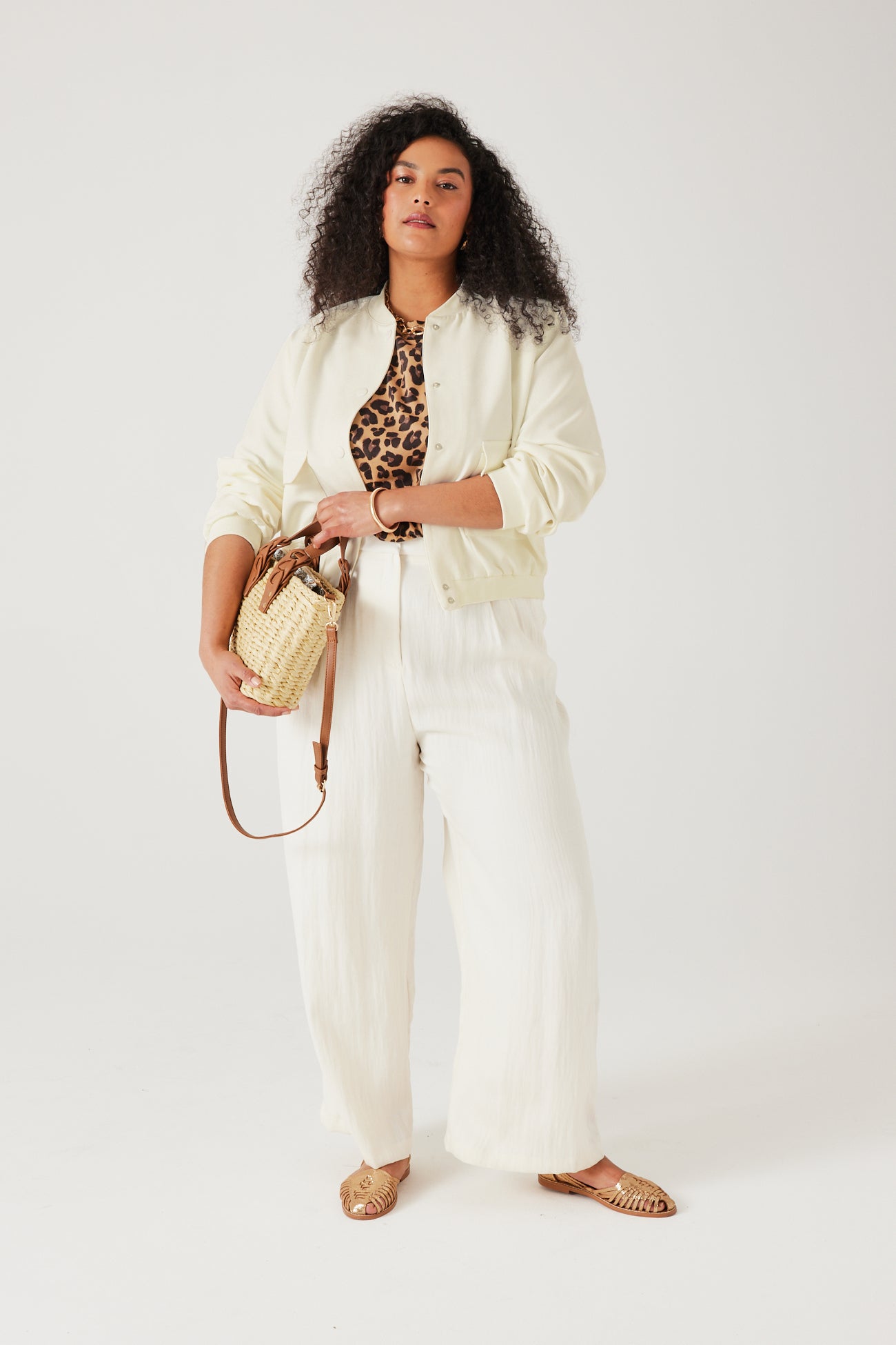 Bomber jacket - Ecru