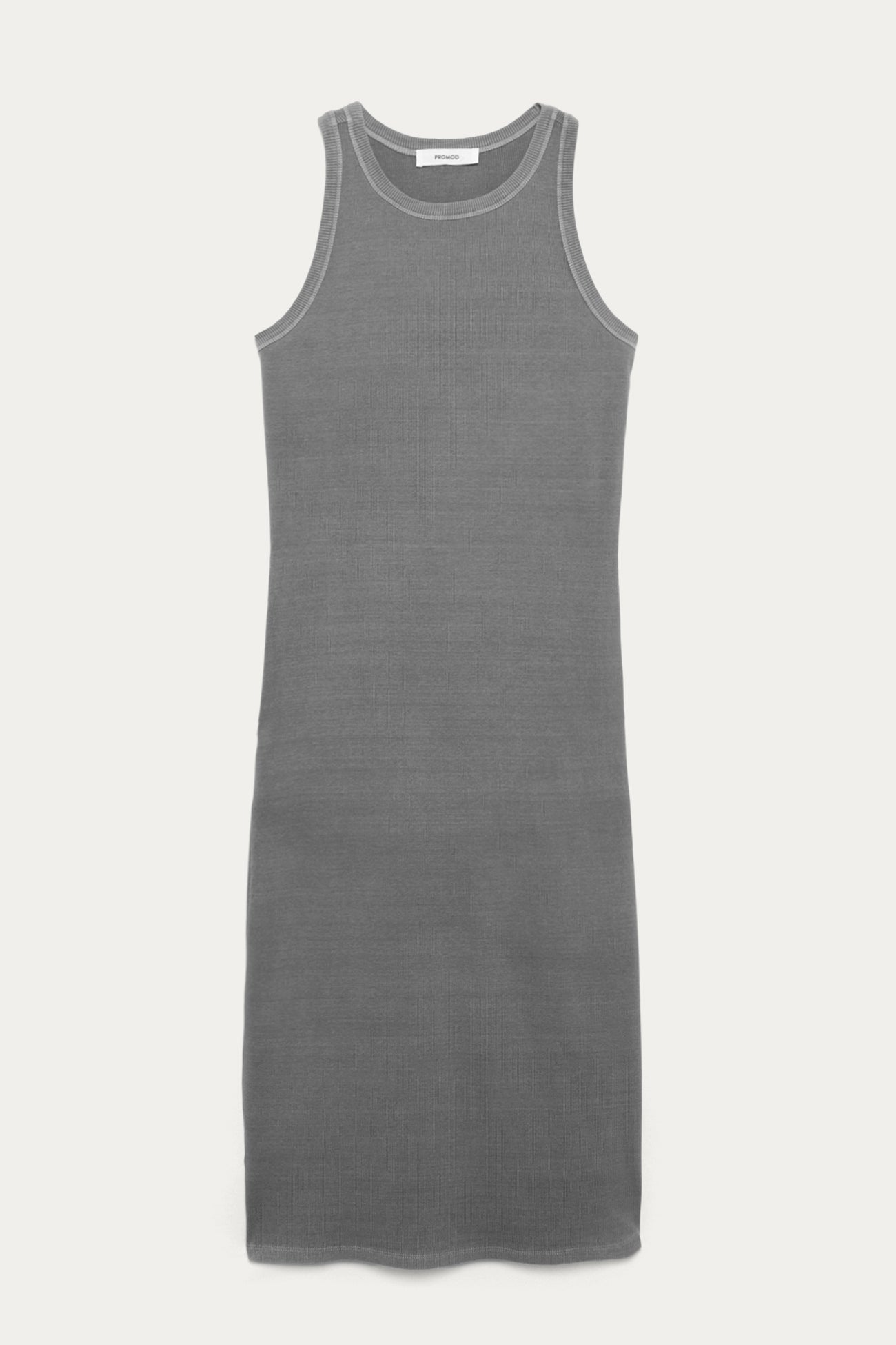 Eco-design sleeveless dress - Grey
