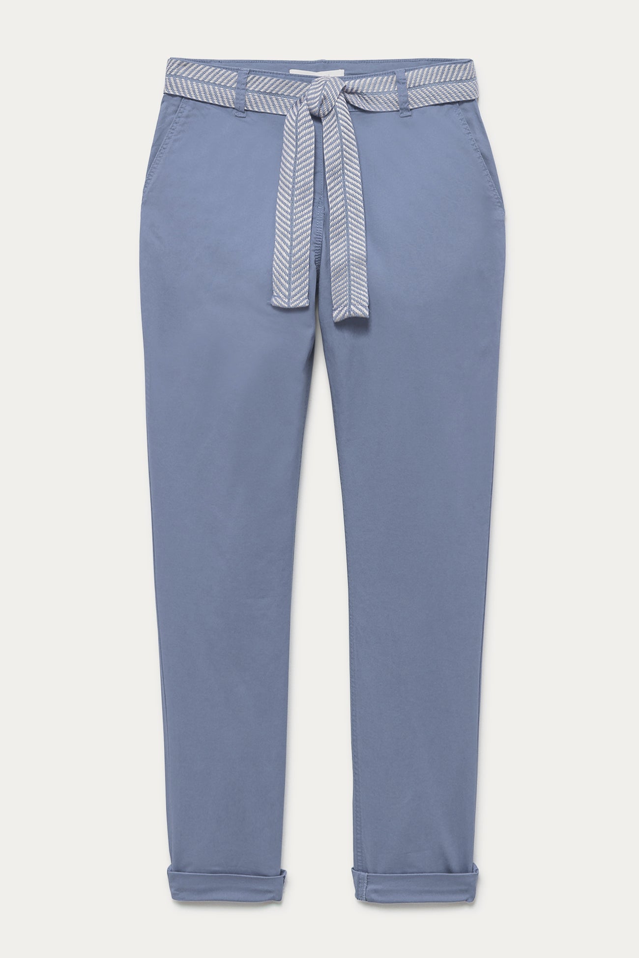 Belted chinos - Ochre