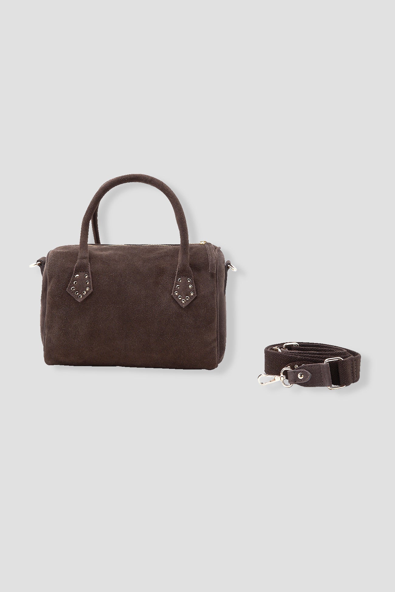 Leather bag - Chestnut brown