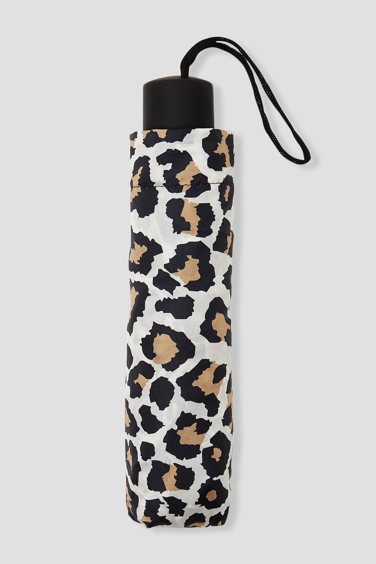 Leopardskin pattern umbrella - Camel print
