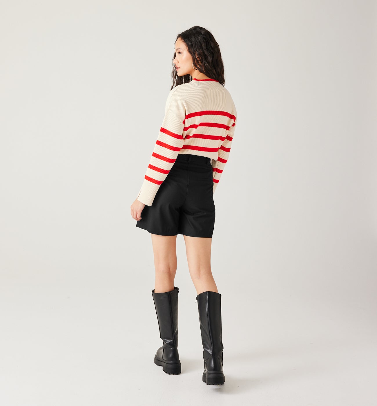 Tailored shorts - Beige