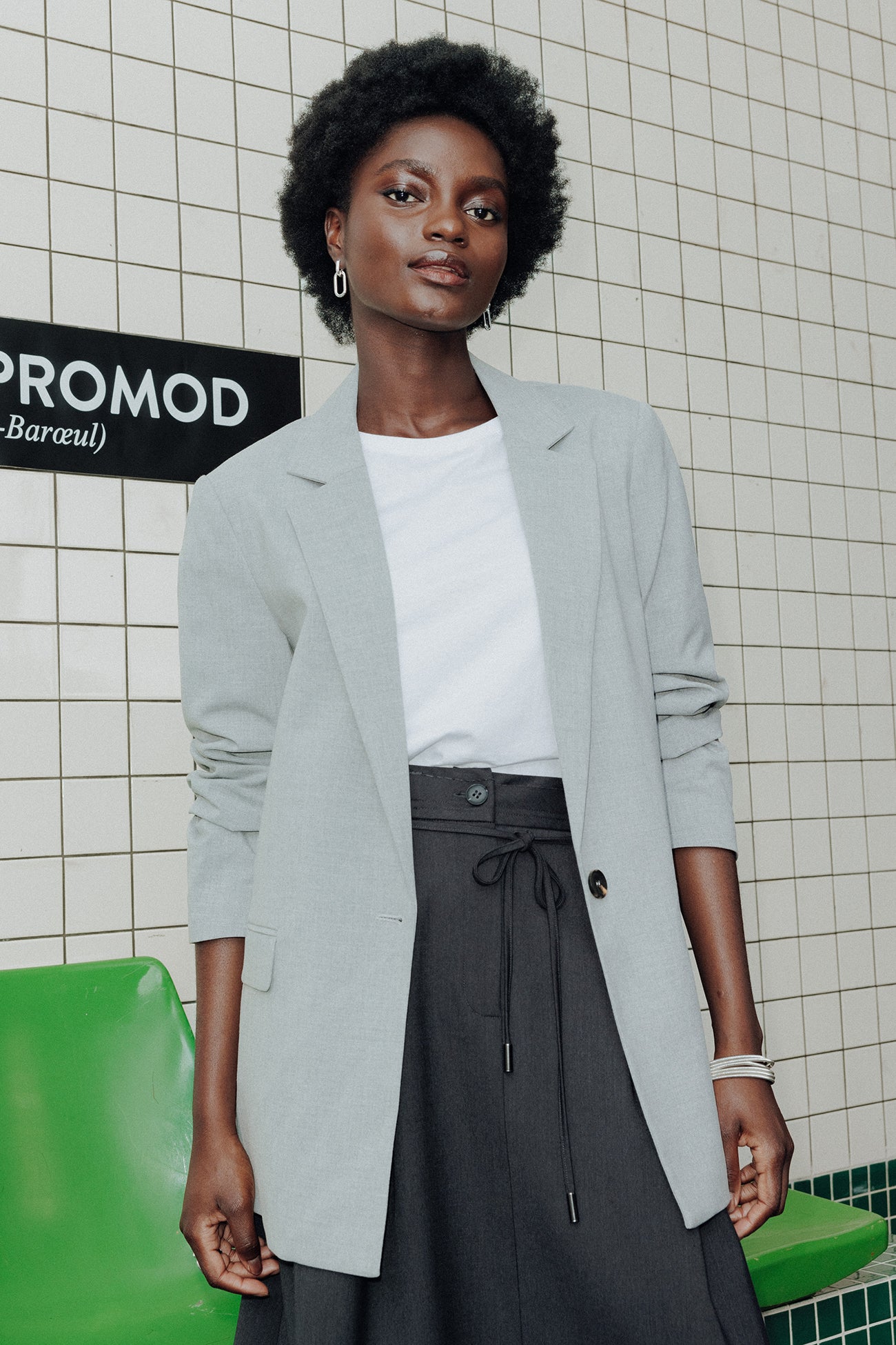 Tailored jacket - Grey