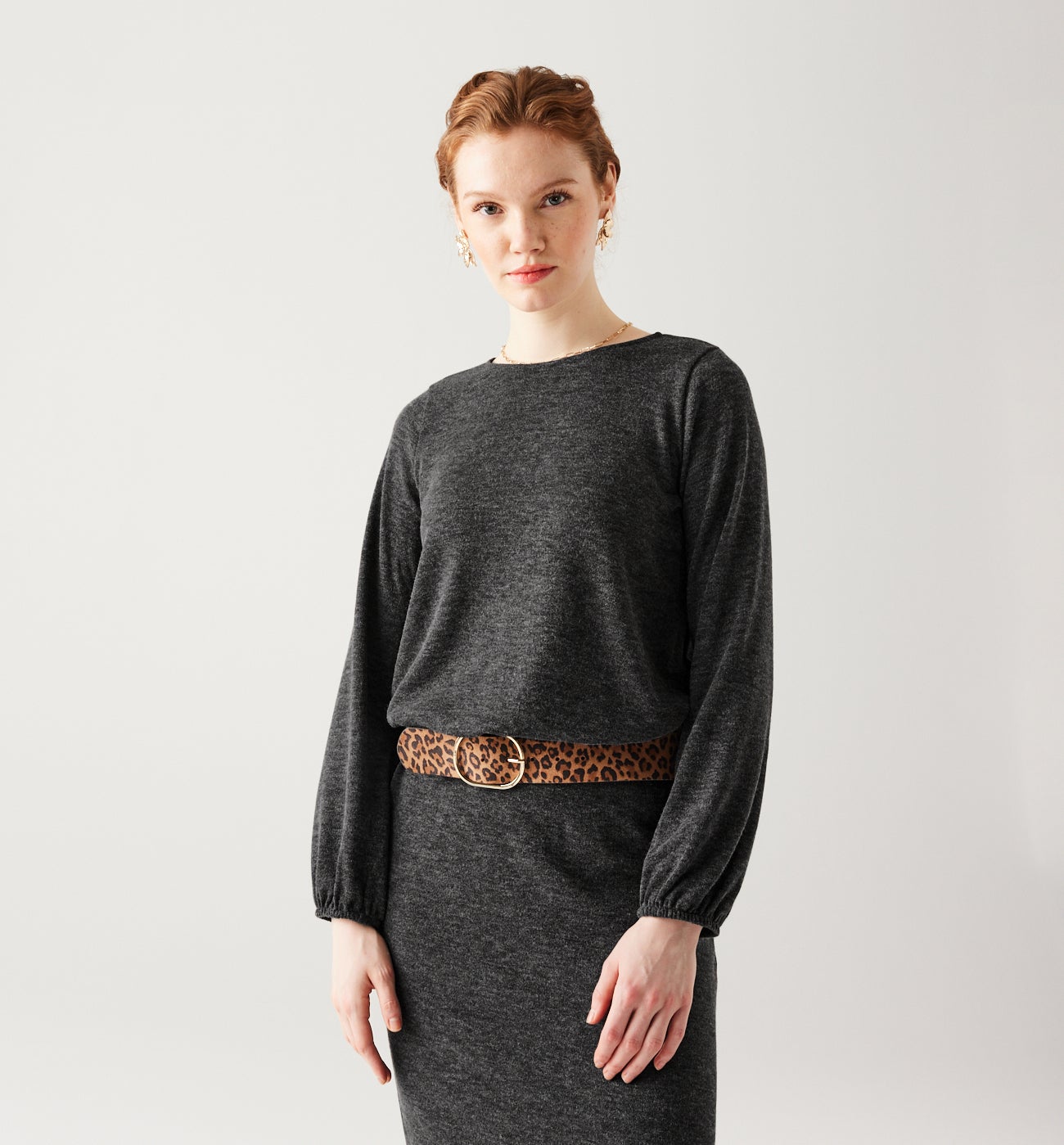 Lightweight jumper - Grey