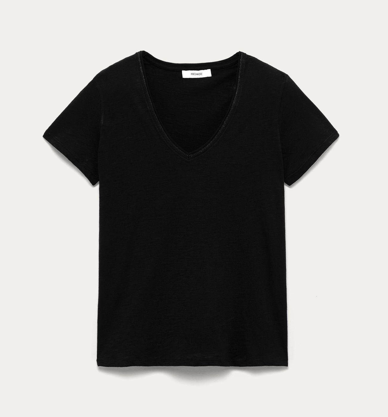 V-neck top - Raspberry red