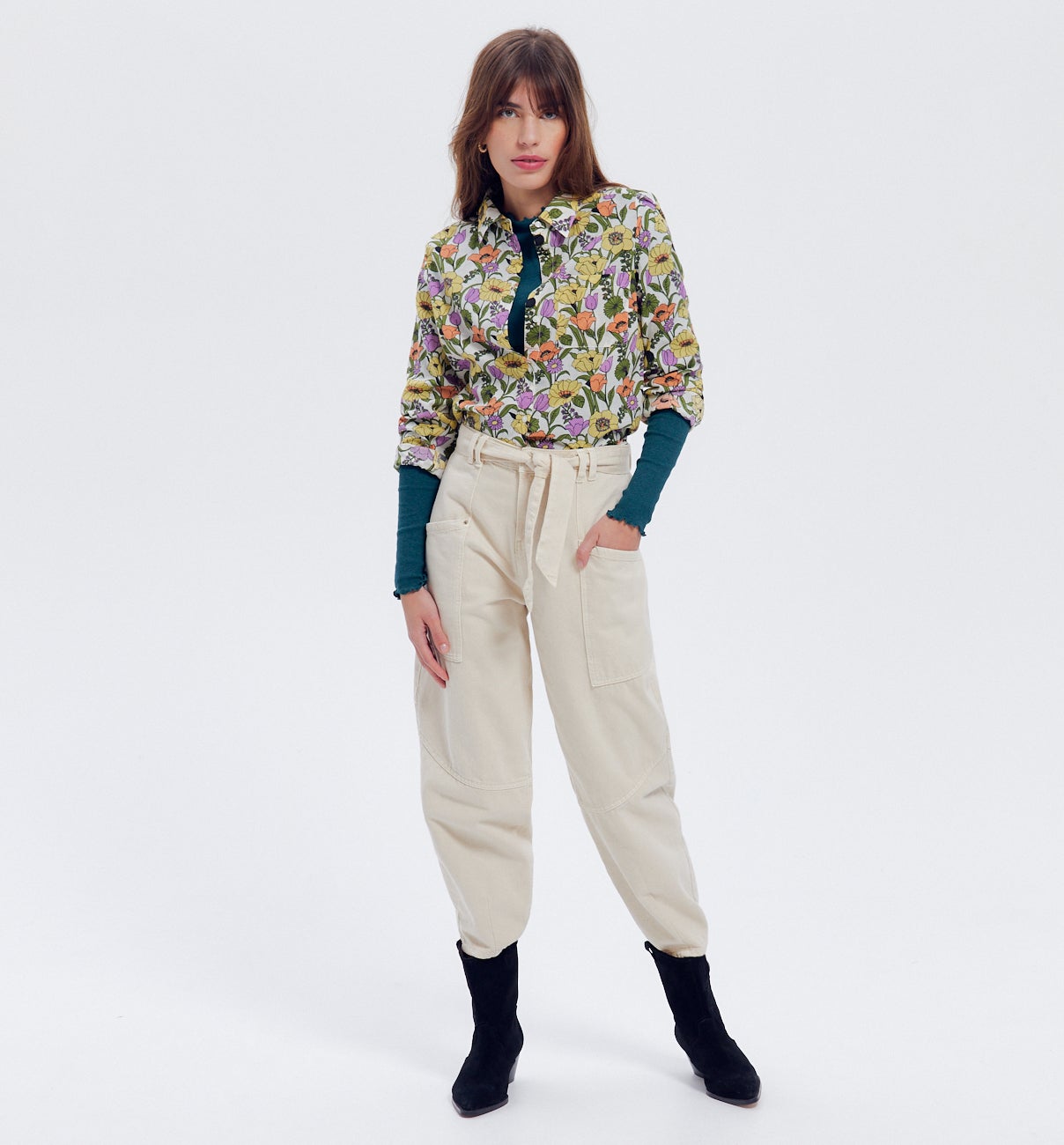 Balloon trousers - Beige
