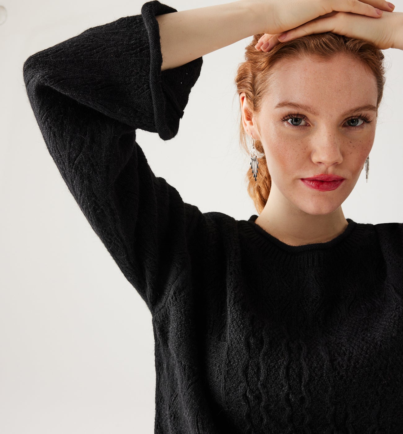 Fancy jumper - Black