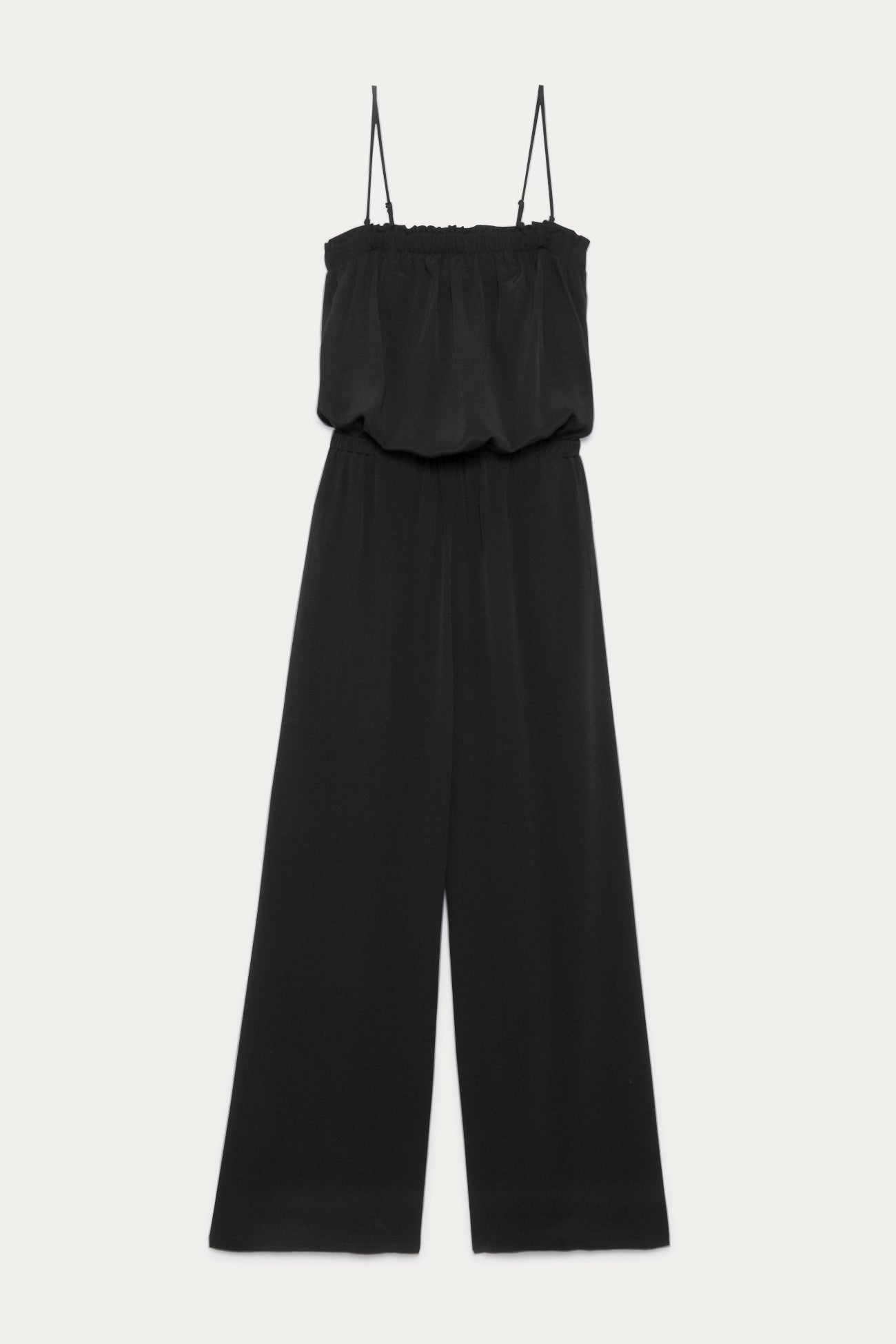 Strappy jumpsuit - Black