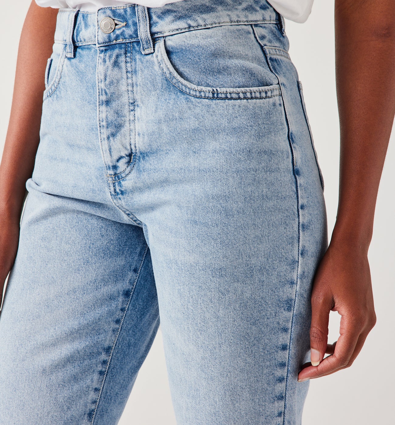 BASILE straight-leg jeans - Yellow