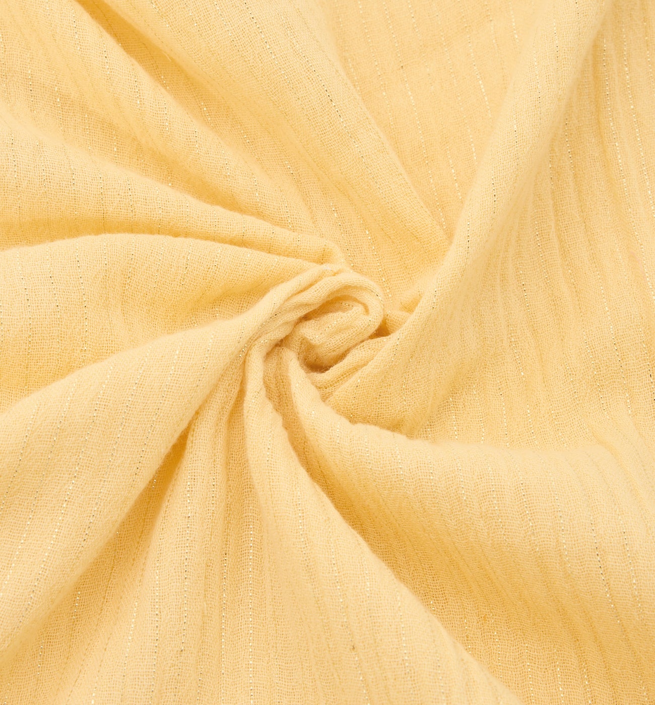 Cotton gauze fabric cut - Yellow