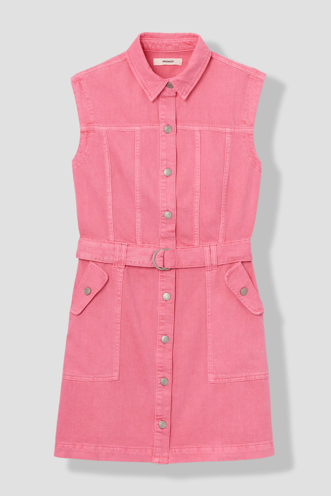Short sleeveless dress - Pink
