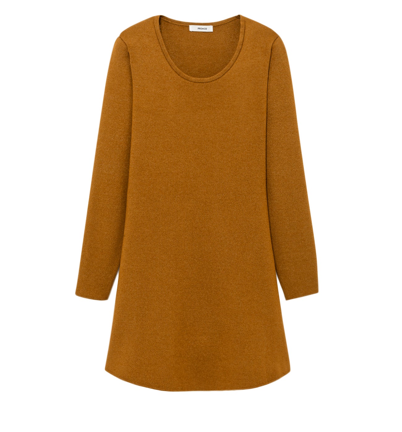 Plain jumper dress - Bronze