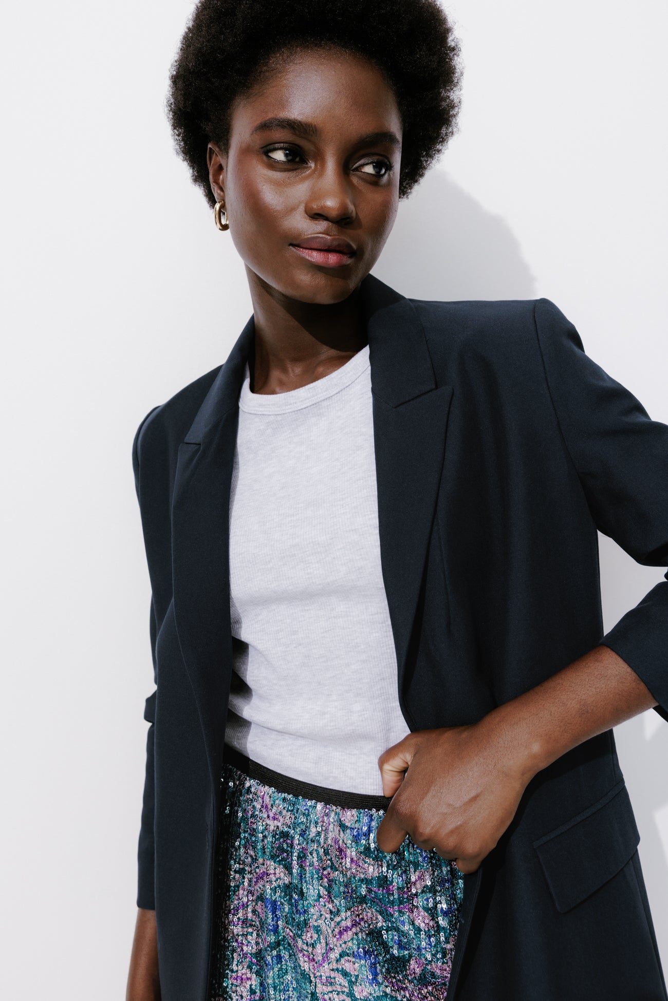 Tailored jacket - Black