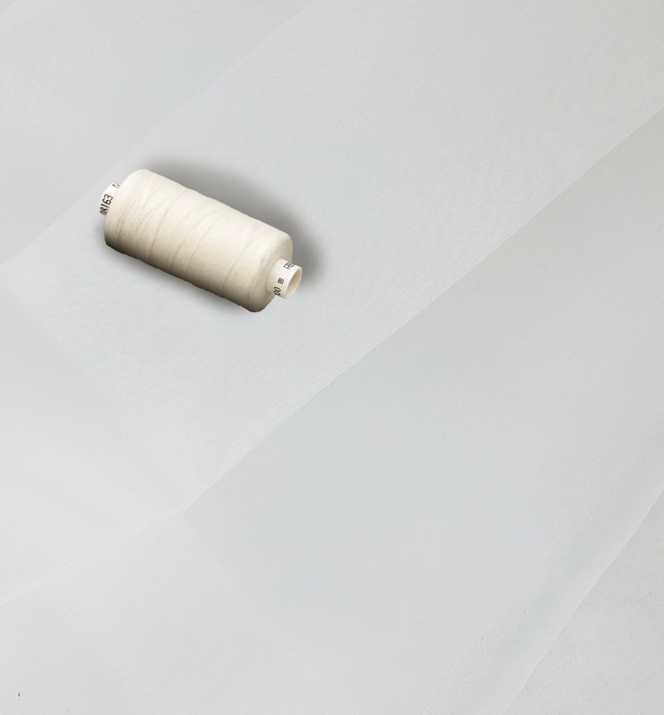 Organza fabric cut - Ecru