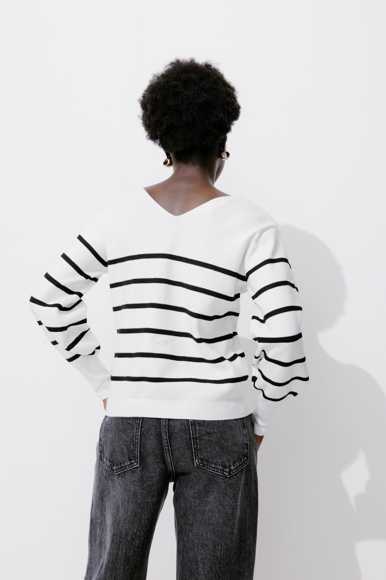 Recto/verso nautical cardigan - Violet