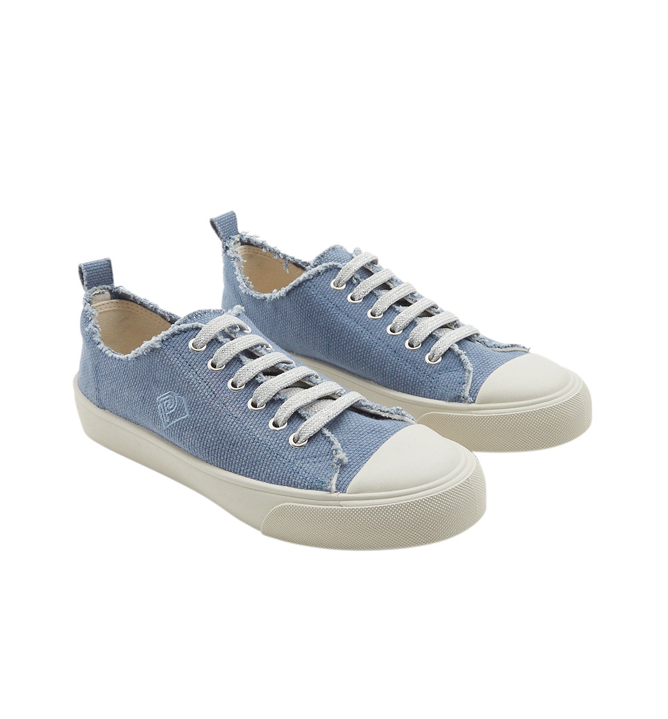 Canvas fashion trainers - Denim