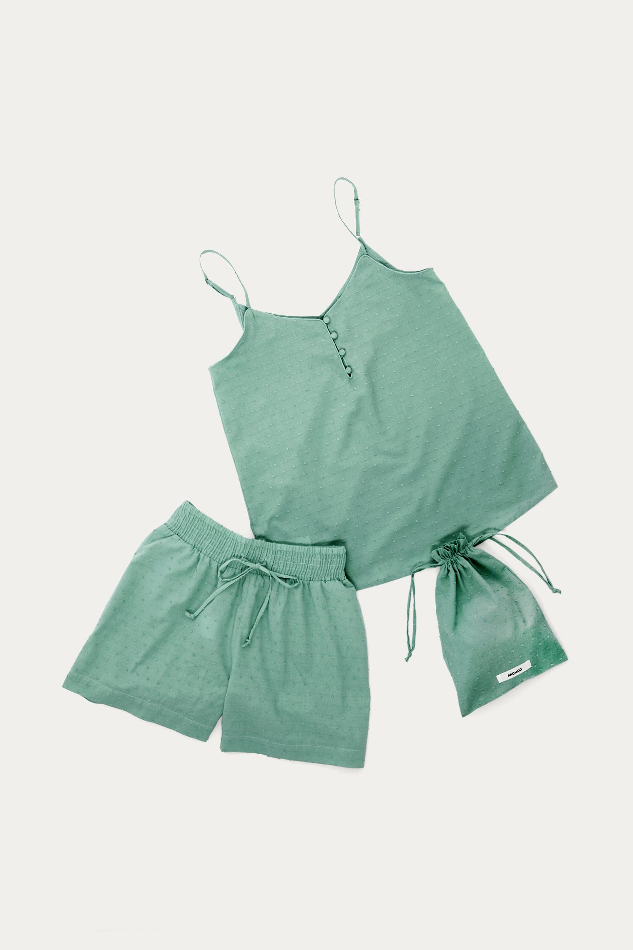 Plumetis shorts - Ecru